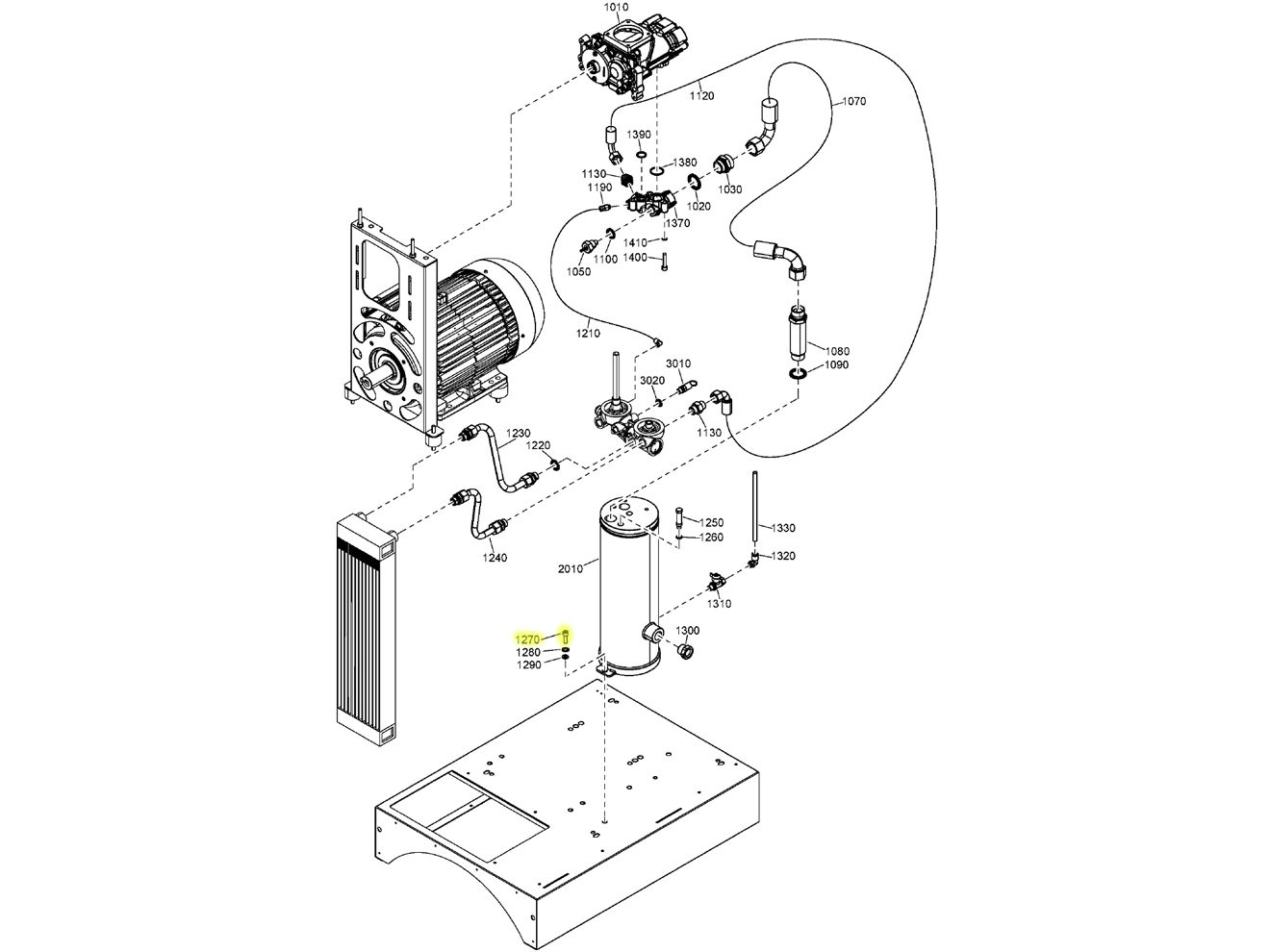 Quincy Compressor 0211132503 Screw