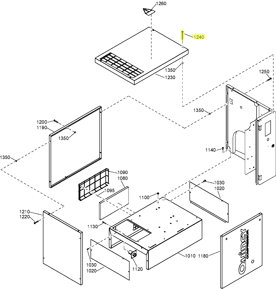 Quincy Compressor 0216195776 Screw