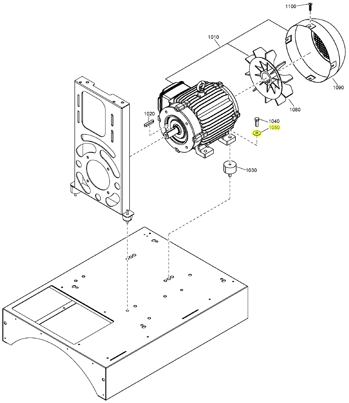 Quincy Compressor 0300801900 Plain Washer