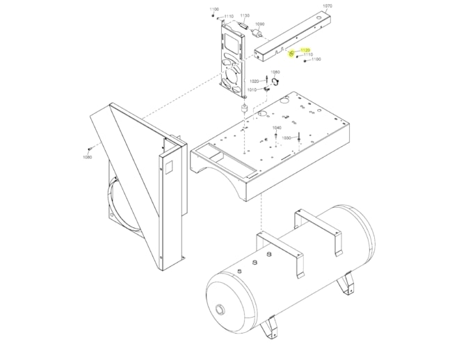 Quincy Compressor 0300801900 Plain Washer